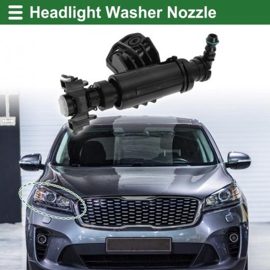 Front Passenger Side Headlight Washer Nozzle for HYUNDAI TUCSON MK3 2016-202