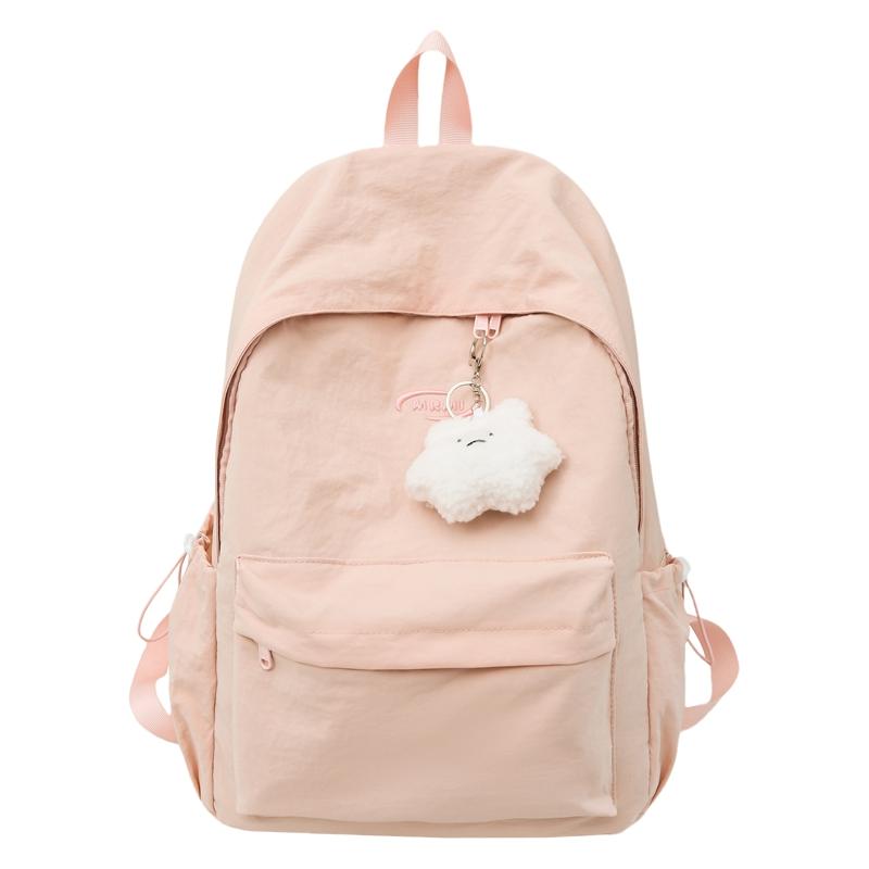 Damryggsäck Junior Senior Gymnasieelev Ryggsäck Lättviktig Enfärgad Reseryggsäck