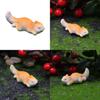 Resin Micro Landscape Squirrel Animal Decor For Terrarium Aquarium And Gift