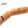 Wear-resistant Pet Chew Toy Dog Squeaky Plush Toy, Long Sausage Shape with BB Sound, Durable Bite Resistant for Small Medium Dogs, Interactive