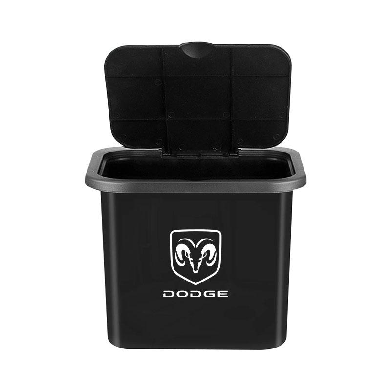 1 Pieza Cubo de Basura Colgante para Coche Caja de Almacenamiento para Respaldo de Asiento Soporte para Teléfono Gancho para Dodge SRT Charger Ram Caravan Journey 1500 Durango Challeager NITRO