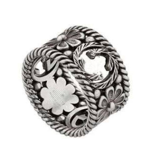 

1:1 стерлинговое серебро 100% S925 модное кольцо для девочек ювелирные изделия с коробкой можно использовать в качестве подарка для родственников и друзей 6 серебряный