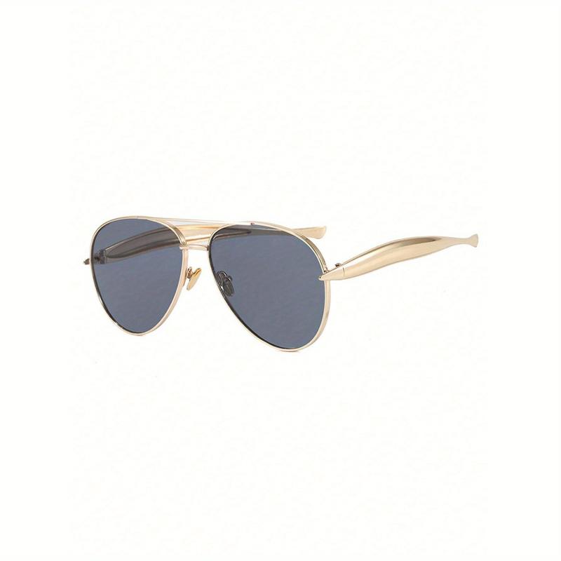 New Retro Frog Shaped Metal Glasses for Women Fashionable Simple Design High-end Accessories