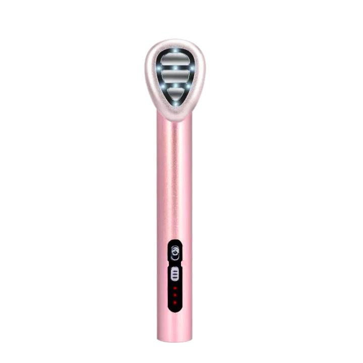 Electric Eye Wand: Lifting, Firming & Massage with Microcurrent & Color Light розовый