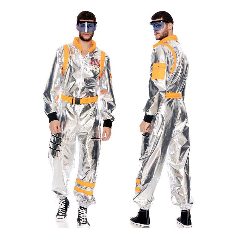 Halloween Adult Men and Women's New Wandering Earth Three-point Sexy Space Suit Cosplay Astronaut Costume