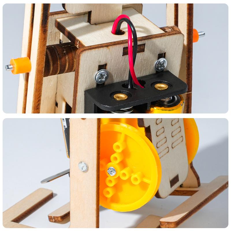 DIY Walking Robot Kit: Children's STEAM Education & Science Experiment