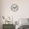 [10-14Inch] High-Quality 1 High-Quality Wooden High-Quality Patterned High-Quality Wall High-Quality Clock, High-Quality Silent High-Quality Running