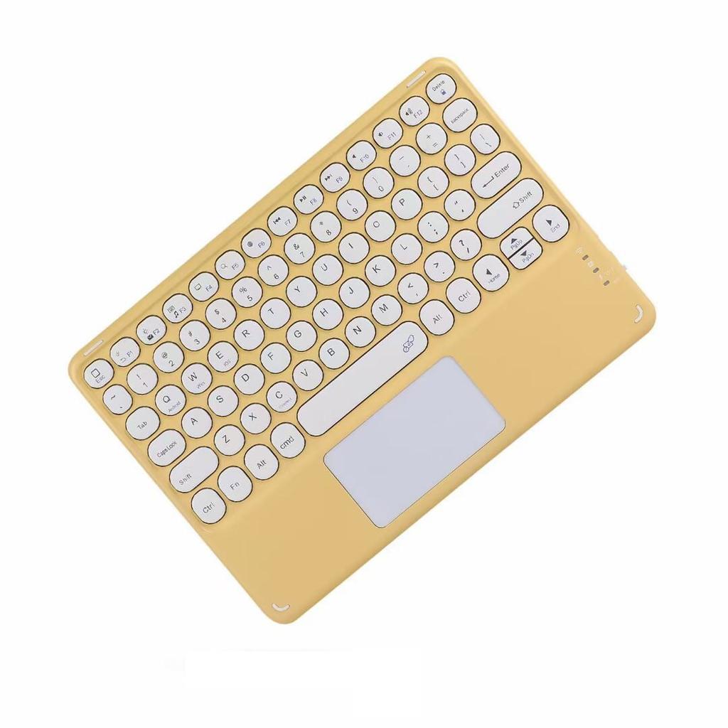 Bluetooth Wireless Keyboard With Touchpad Hebrew Spanish Korean For iPad Pro Air for Huawei Android Windows Tablet