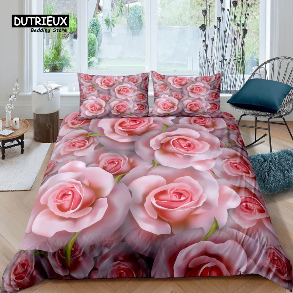 

Предметы для дома Роскошный 3D Золотая роза Комплект постельного белья Пододеяльник Наволочка Детский комплект постельного белья Размер Квин и Кинг ЕС/США/Австралия/Великобритания EU single(135x200cm)