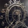 3D Metal Puzzle Ferris Wheel Architecture DIY Assemble Model Kits Laser Cut  Jigsaw Toy Gift