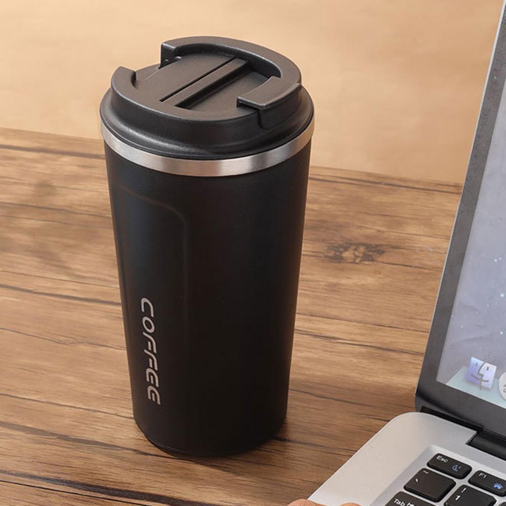 Stainless Steel Thermal Mug 380ml/510ml Travel Thermal Mug Leak-Proof Thermos Bottle Tea Coffee Mug Insulated Cup Water Bottle