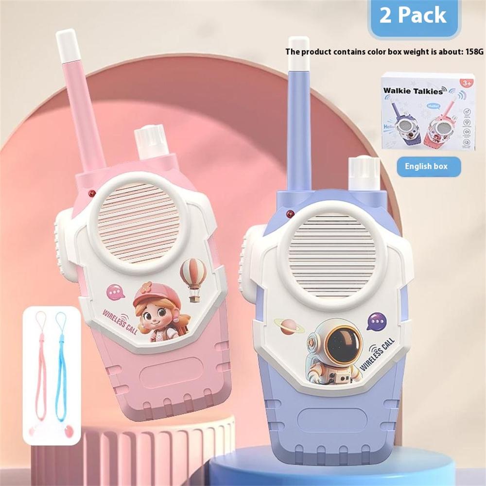 

1 Pair Children Walkie Talkie Interphone Parent-Child Interactive Indoor Outdoor Play House Intercom Toy Type A
