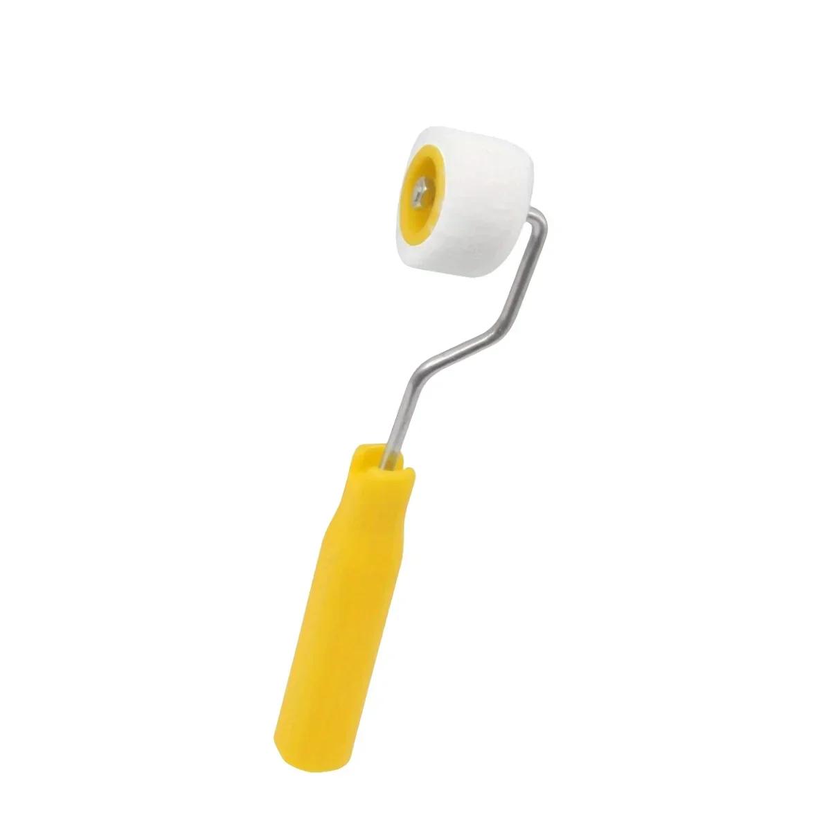 

Мини 2 см 3 см валик для рисования кисть настоящая шерсть тонкий ворс короткий ворс маркировка мини валик сердечник 1 дюйм валик кисть