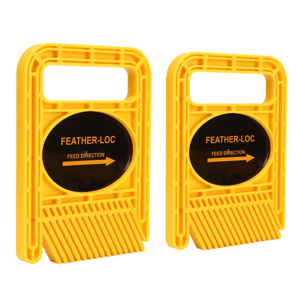 2 Set Featherboard Adjustable Extended Woodworking Track Safety Device for Table Saw Router Tables