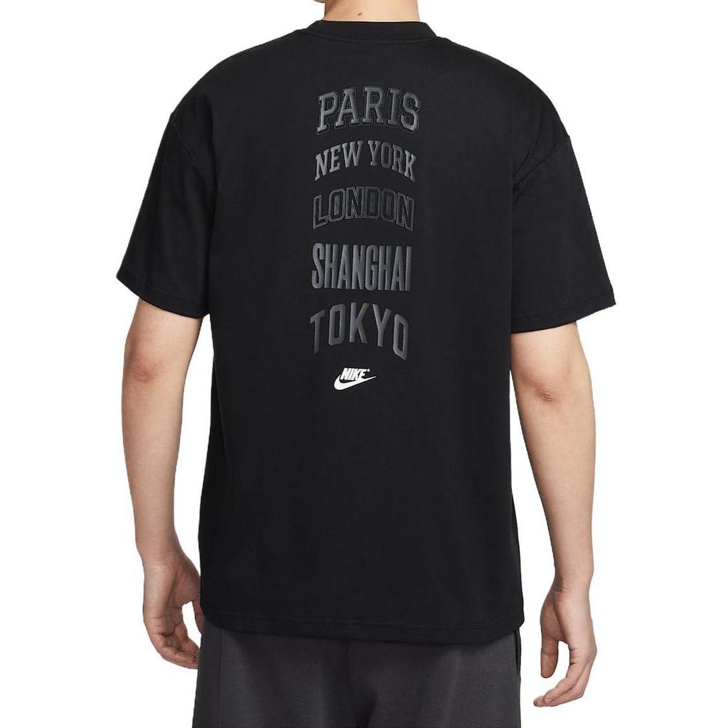 Nike Simple Fashion Classic Short-Sleeve T-Shirt for Men In Black HJ0581-010