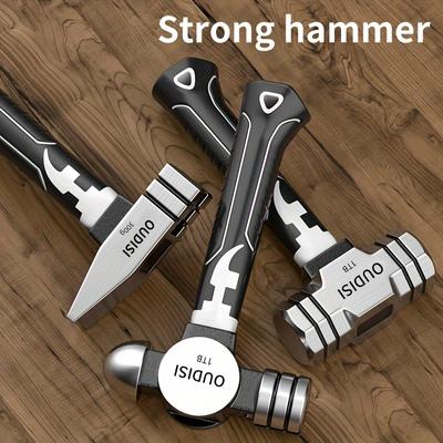 3-teiliges Hammerset aus Kohlenstoffstahl – langlebige, vielseitige Werkzeuge für die Holzbearbeitung und den Haushalt