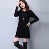 Women Sweaters Pullovers Autumn Winter Clothes Long Knitted Sweater Knitwear Female Long Sleeve Jumper Bottoming Tops