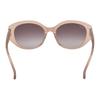 MaxMara Fashion Casual Oval Frame Sunglasses Unisex Sunglasses Pink MM0150K-57B