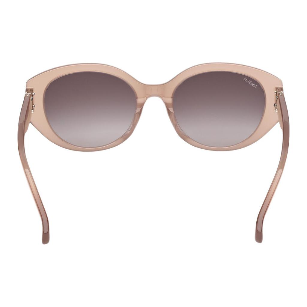 MaxMara Fashion Casual Oval Frame Sunglasses Unisex Sunglasses Pink MM0150K-57B
