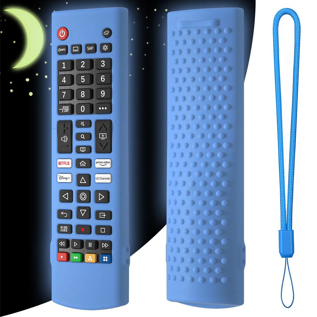 Capa de Silicone Protetora Compatível com LG AKB75375604 AKB75095302 AKB73715601 para Capa de Controle Remoto de Smart TV da Série LG AKB