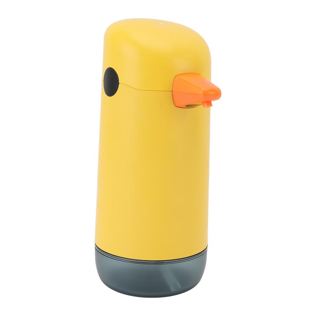 Automatic Soap Dispenser Yellow Duck Cute Touchless Soap Dispenser Visual Liquid Level Battery Powered