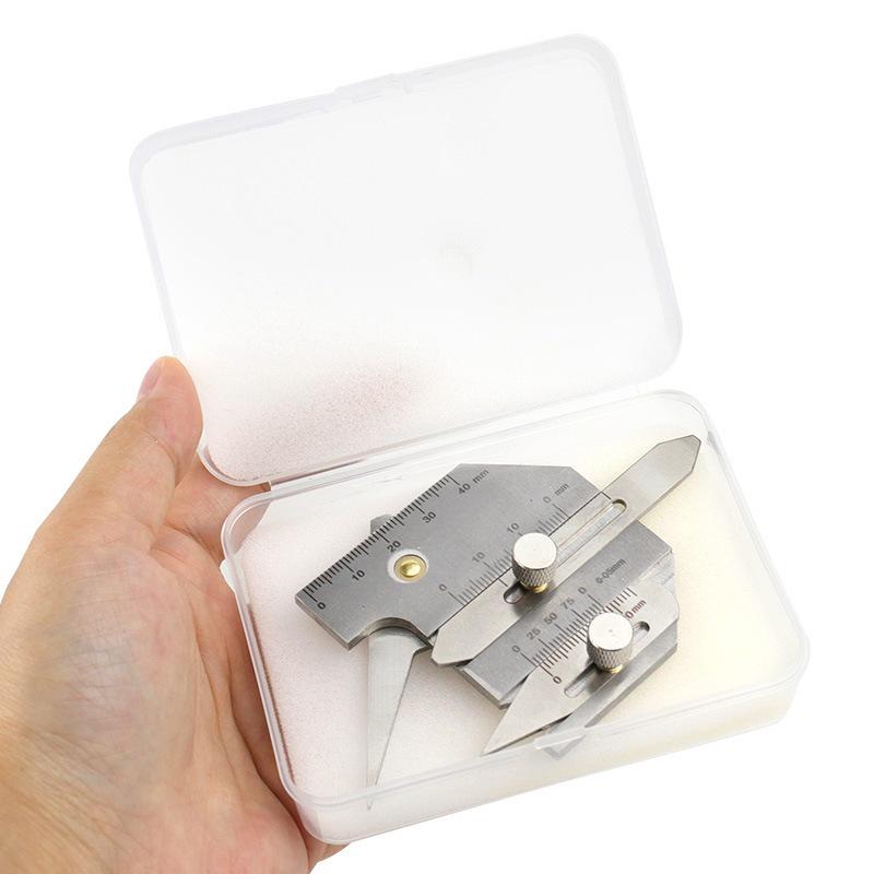 Weld Gauge: Seam & Bevel Angle Ruler, Undercut Depth Measuring Tool