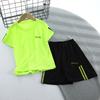 Dubbped Kids Running Clothes Sets Boys Football Jersey Short Sleeve Children Sports Training Uniforms Soccer Jerseys Set