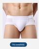 Men's European & American Pure Cotton Long Boxer Briefs - Plus Size Fitness Trunks