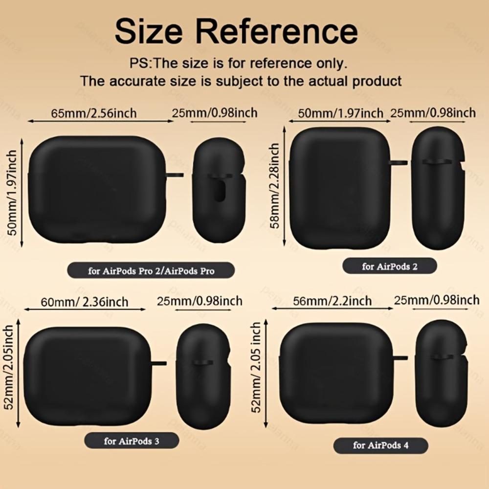 Transparent flower pattern headphone cover for AirPods Pro2/Pro3/Pro anti drop headphone cover for AirPods4/3/1/2shock-absorbing