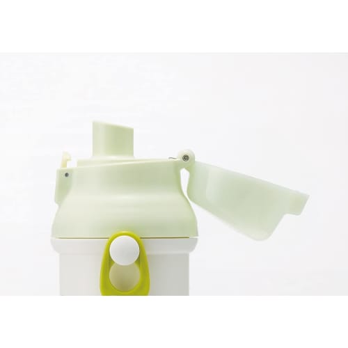 Skater Children's Plastic Water Bottle 480ml One Push Open/Close Antibacterial Child Friendly Lightweight Antibacterial Treatment Made In Japan Bear S