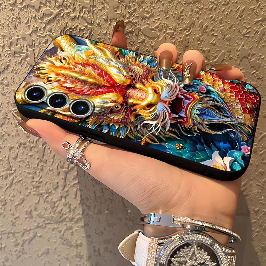 Cool Dragon Phone Cover Case for Samsung Galaxy A23 A52 A36 A05 A25 A16 A57 A15 A06 A37 A53 A17 A73 A51 A55 A50 A12 A41 A13 A70