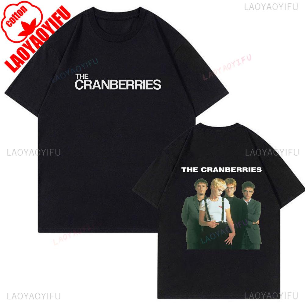 80s 90s The Cranberries Linger 1993 Alternative Rock Lyrics Unisex T-shirt Graphic T Shirts Vintage T Shirt Summer Cotton Tees