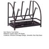 Cup Bottle Drying Rack with Removable Drip Tray Iron Storage Rack