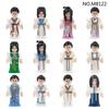 Hanfu Doll Children Assembled Small Particles of Building Blocks Toys China Elements  Doll Toys for Girls