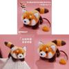 Soft Panda Plush Toy With Heart Eyebrows For Children And Gift Giving