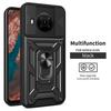 Carcasă pentru Nokia G10 G20 X100 Protecție Cameră Push Pull Carcasă Telefon pentru Nokia G21 G11 G20 C30 Suport Inel Magnetic pentru Mașină Capac Spate