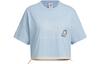 Originals Adidas X Yu Nagaba SS23 Collaboration Collection T Shirts Women's Blue Crew Neck Moderate Straight Fit IS0651