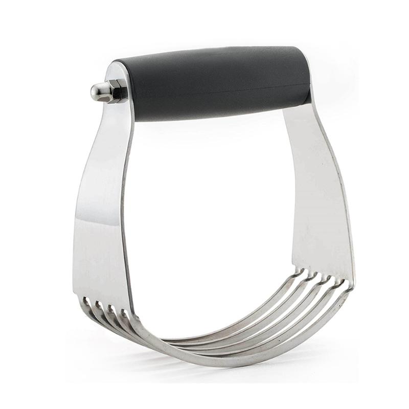 Edelstahl Bester Teigmischer mit Hochleistungs-Klingen Kartoffelstampfer Fleischklopfer Gebäck Kuchenwerkzeuge Backen