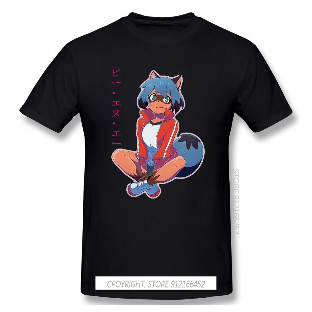 Michiru Kagemori Men TShirt BNA Brand New Animal Shirou Ogami Nazuna Anime O-Neck Fabric Gift Idea S разноцветный