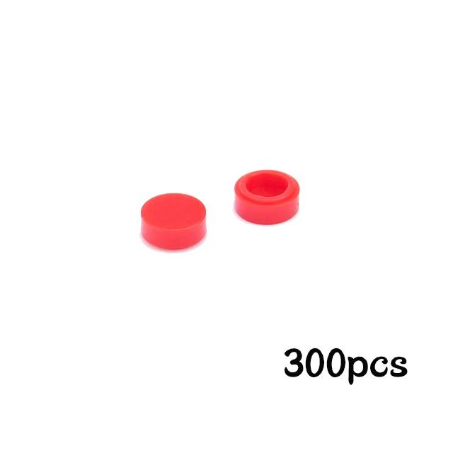 300Pcs Assemble Building Blocks Flat Tile 1x1 Round Brick 1*1 DIY Educational Tech Part fit for 98138 35380 35381 Children Toys