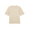 Titan X Co-Branded Logo Print Round Neck Short Sleeve T-Shirt Men Tops Beach-Light-Yellow DV7030-234