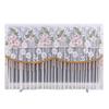 Chinese Style Lace LCD TV Dust Cover - 55-75 Inch, Wall Mount Compatible (Use Without Removal)