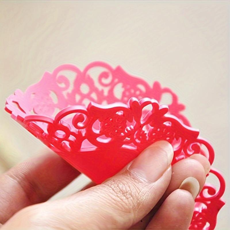 Creative Hollow Flower Design Silicone Coaster ,non-slip heat-resistant mat, suitable for kitchen, restaurant, home decoration
