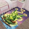 Grinch Printed Carpet, Rug for Office Chair Living Room Bedroom Kitchen Room Decor Gifts.