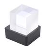LED Holographic Crystal Cube 3D Photo Display Smart Weather Digital Clock for Desk Car Decoration GIF Animation Photo