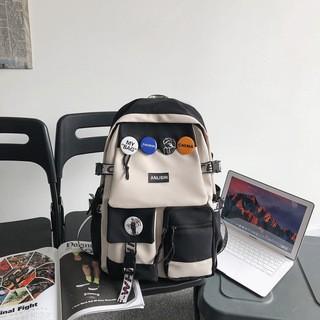 Schoolbag Backpack Male High School Junior High School Student School Bag College Student Large Capacity Elementary School Student Simple Computer 