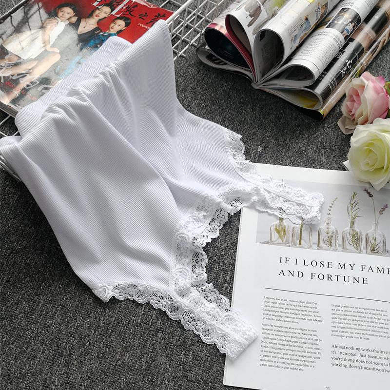 2020 Summer Women's Korean Style Slim Fit Lace Spaghetti Strap Tank Top - Solid Color, Sexy, and Slimming