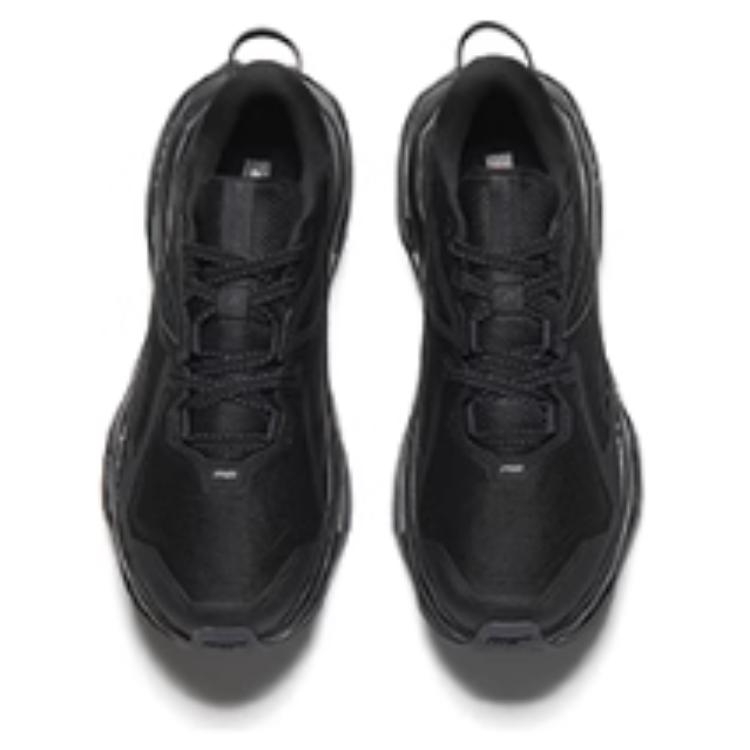 Anta Falcon 2 Comfortable Trendy Non-Slip Wear-Resistant Low-Top Running Shoes Women Sneaker Black Gray 122445502A-4