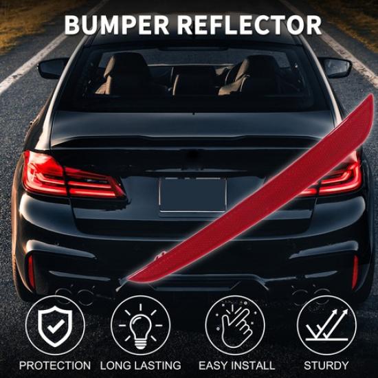 Car Rear Left Bumper Reflector No.63147388765 for BMW M5 2018-2020 Red