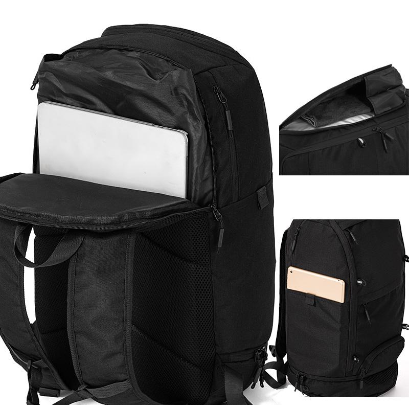 Soccer Basketball Backpack with Shoes Pack Football Volleyball Bag forTeenagers Adults Large Capacity Laptop Travel Schoolbag